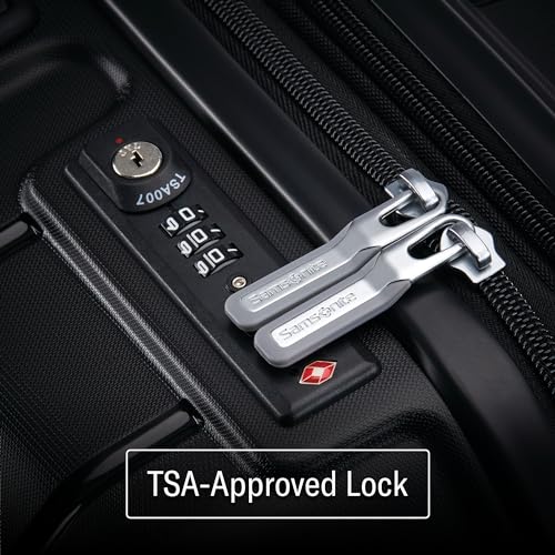 Samsonite Freeform top carry handle and telescopic luggage handle