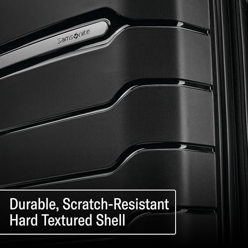 Close up of textured hardshell exterior finish