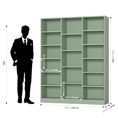 Detailed view of large storage cubbies
