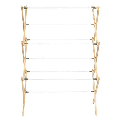 Drying rack slanted feet for stability