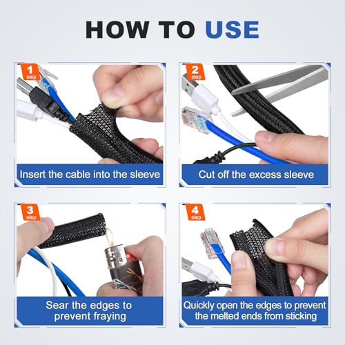 Protective cord cover for home office