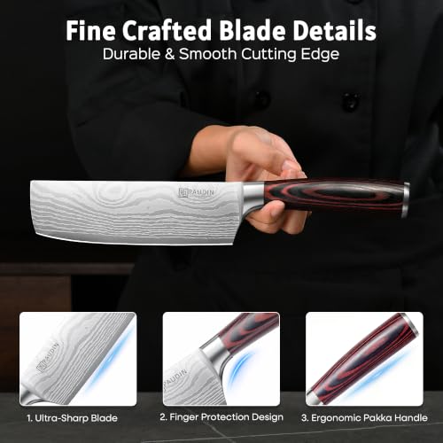 Wave pattern blade detail