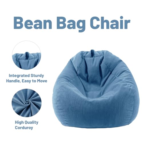 Top handle detail on the Gurxien bean bag