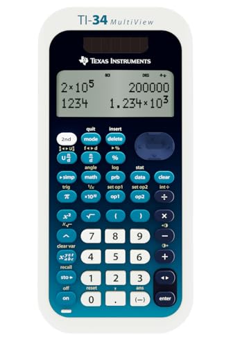 Texas Instruments TI-34 MultiView front view