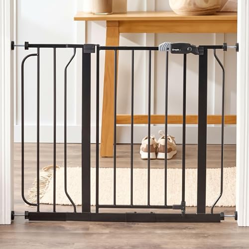 Regalo Safety Easy Step Baby Gate black view