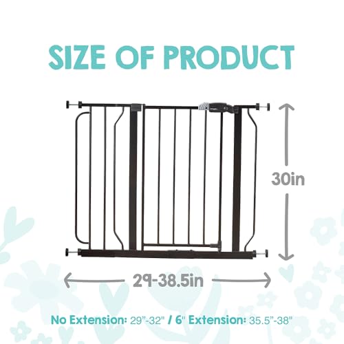 Regalo gate latch and locking mechanism