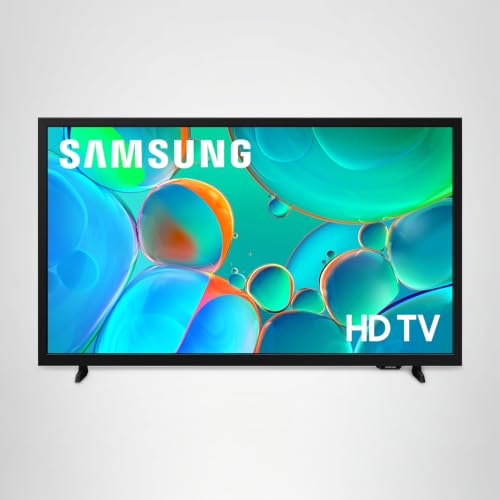 Samsung H5000F remote control and TV
