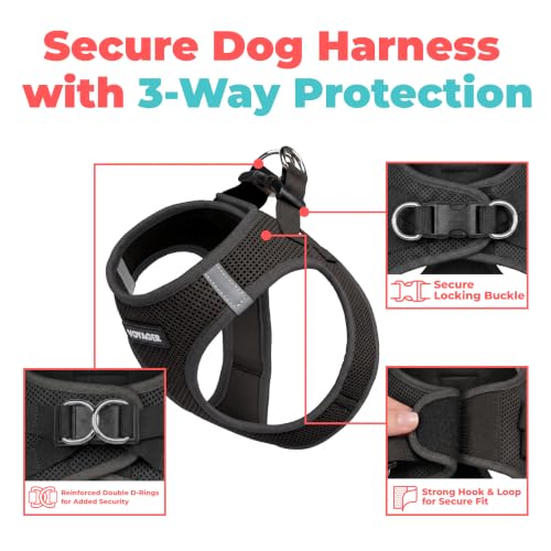 Best Pet Supplies Voyager harness side profile