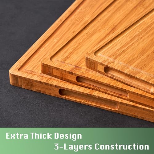 Carbonized bamboo texture on Allsum cutting board