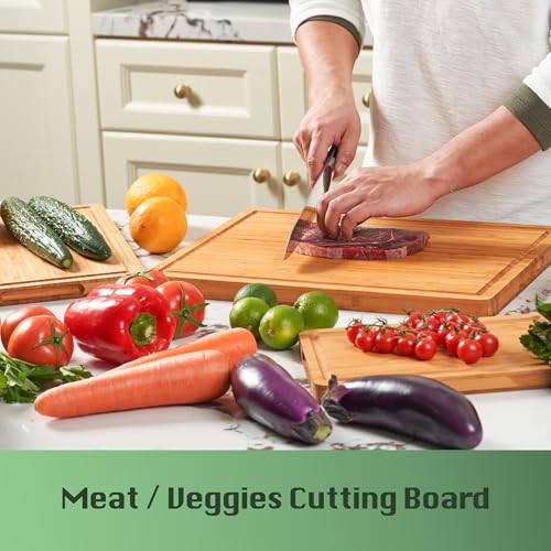 Allsum cutting board side profile showing 1 inch thickness