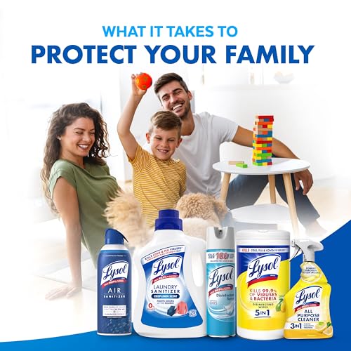 Lysol wipes packaging label details
