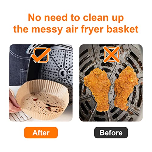 SIUDANGKA liners inside an air fryer basket