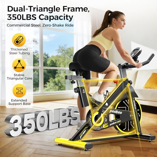 Exercise bike with magnetic resistance