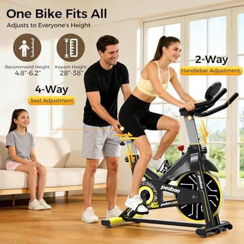 Adjustable seat and handlebars on bike