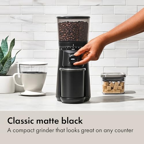 Detachable grounds container for OXO electric grinder