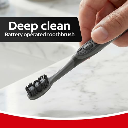 Colgate 360 Vibrate Charcoal Toothbrush with soft bristles