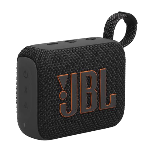 JBL Go 4 Black front view