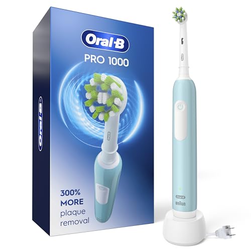 Oral-B Pro 1000 CrossAction Electric Toothbrush Green