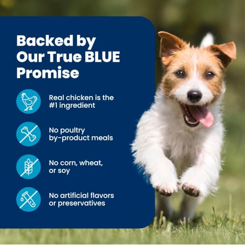 Blue Buffalo dog food bag branding and logo