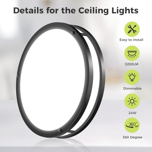 Moisture-resistant materials used in Hepside ceiling lamps