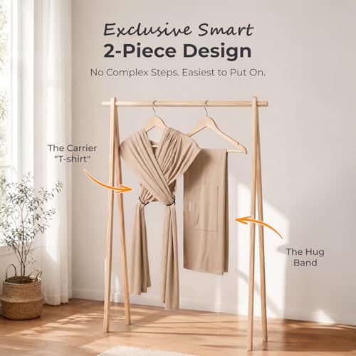Adjustable ring detail on Momcozy baby carrier