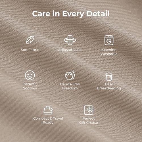 Momcozy carrier breastfeeding functionality