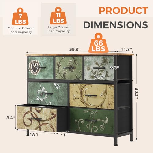 Sweetcrispy storage dresser wooden top surface