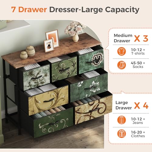 Sweetcrispy dresser reinforced metal frame details