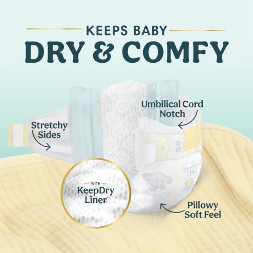 Close up of diaper absorbency material