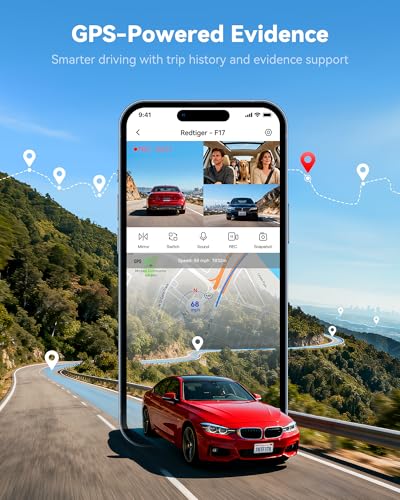 REDTIGER F17 mobile app interface screenshot