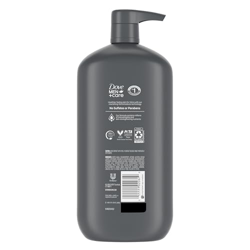 Dove Men+Care body wash pump bottle design