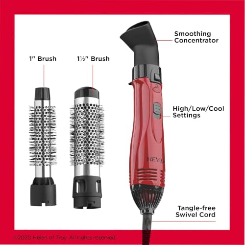 Revlon styling kit control buttons