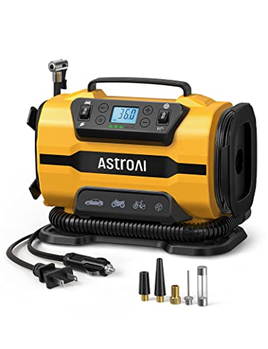AstroAI ATJ-8366 tire inflator front view