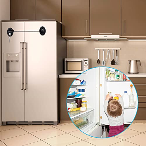Packaging for Hotop 4 Pack Cabinet Locks