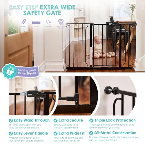 Regalo safety gate pressure mount system