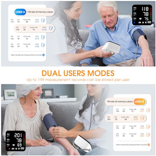 Invaxe blood pressure monitor with portable storage bag