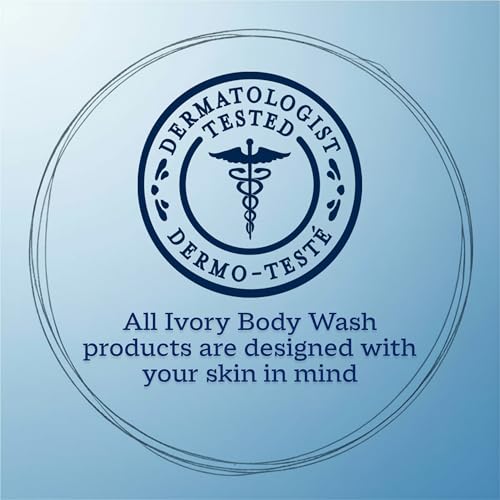 Ivory Body Wash white formula texture