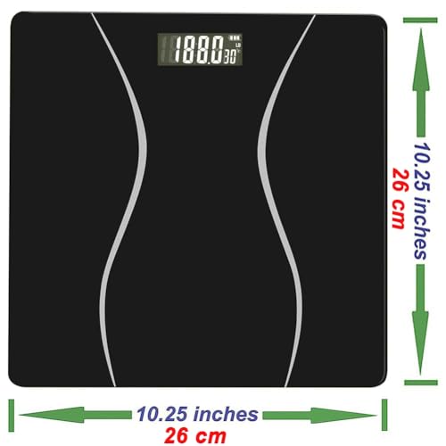 Close up of stuymQI weight scale display