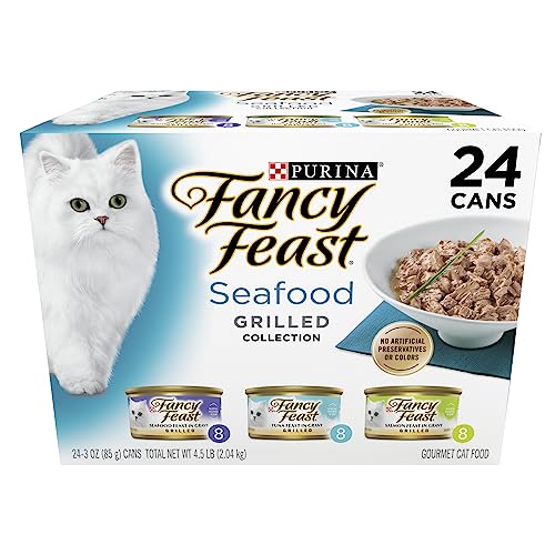Fancy Feast Grilled Seafood 24-pack box