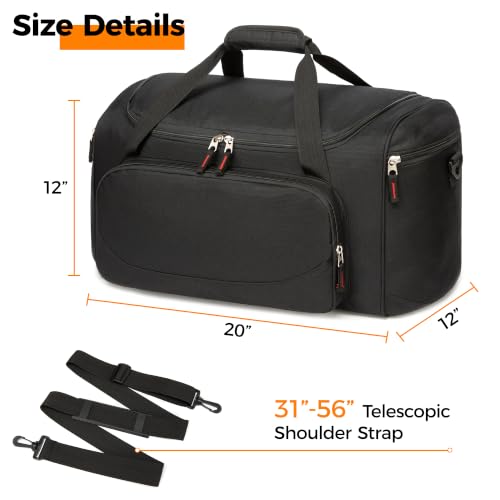 Adjustable straps on Uarition sports bag