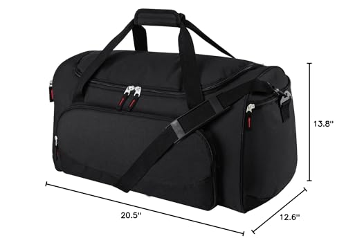 Uarition 20 inch travel duffle black