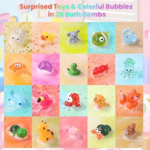 Selection of fruity bath bomb scents