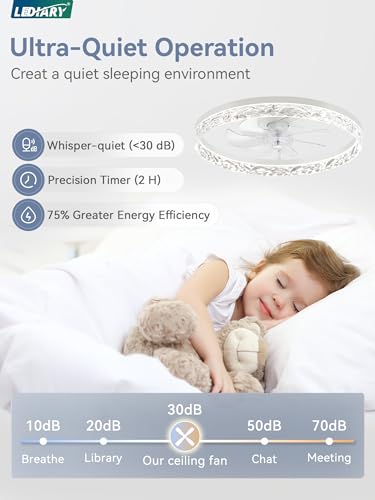 Ceiling fan remote control for LEDIARY model