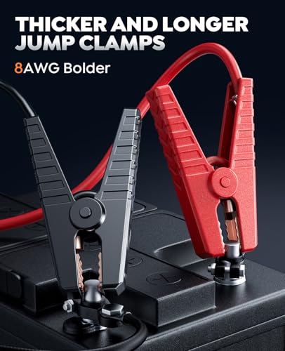 Car battery jump starter with storage bag