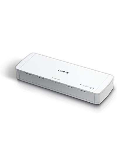 Canon imageFORMULA R10 white document scanner top view