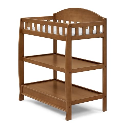 Assembled wood nursery changing station