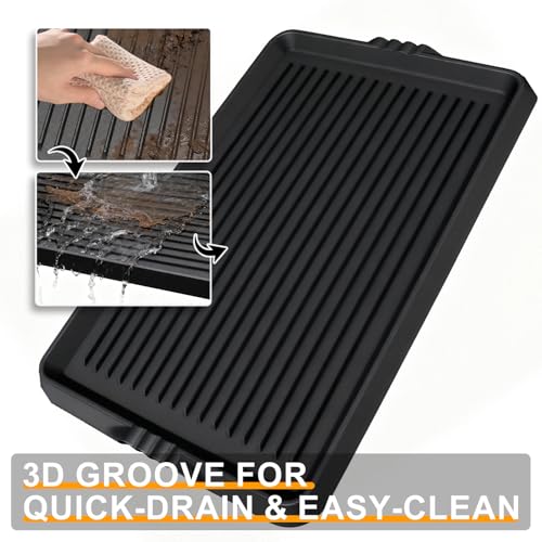 Rubber tray with raised edges