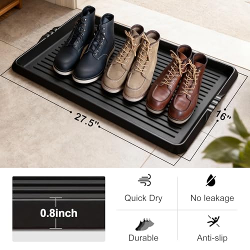 16 by 27.5 inch rectangular tray