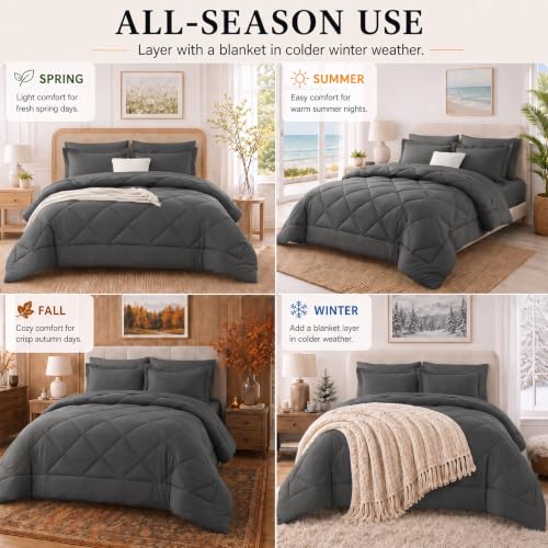 CozyLux bedding set folded in original packaging