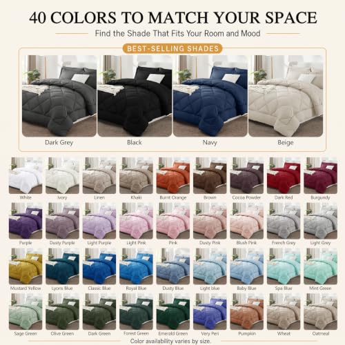 Pillow shams with flange detail